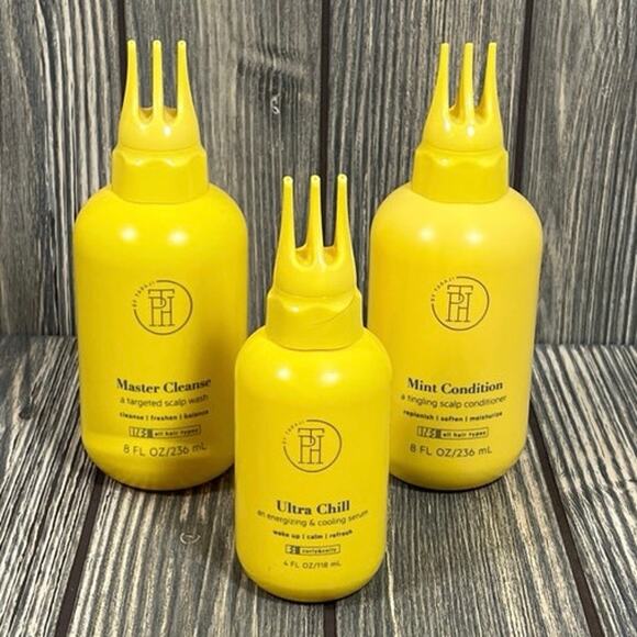 PTH Master Cleanse Scalp Wash Tingling Mint Condition Ultra Chill Cooling Serum